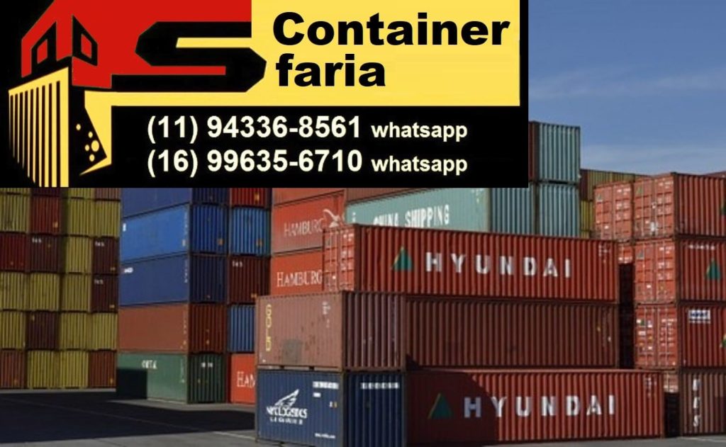 Venda de Container Marítimo 6 Venda de Container Cidades - venda de container refrigerado