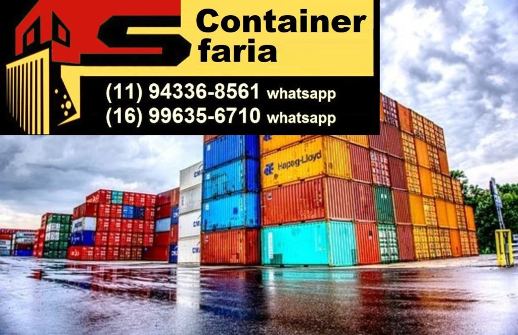 Venda de Container Marítimo 5 Venda de Container Cidades - venda de container hc
