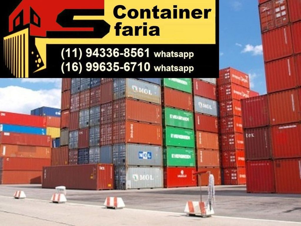 Container Região Ribeirão Preto 10 Container Sudeste Mato Grosso