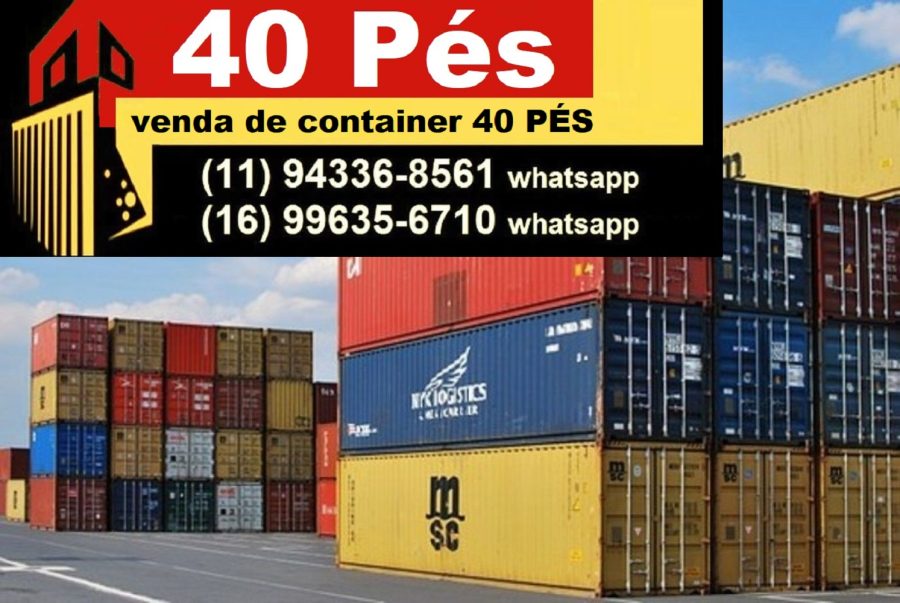 Container 40 PÉS 13 Container 40 Pés São Roque,