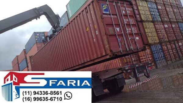 Venda de Container Marítimo 4 transporte de container