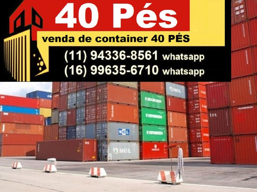 Container 40 PÉS 12 Container 40 Pés São Sebastião,