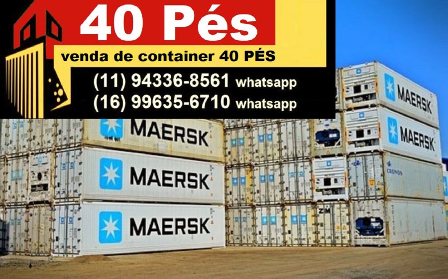 Container 40 PÉS 9 Container 40 Pés Lorena,