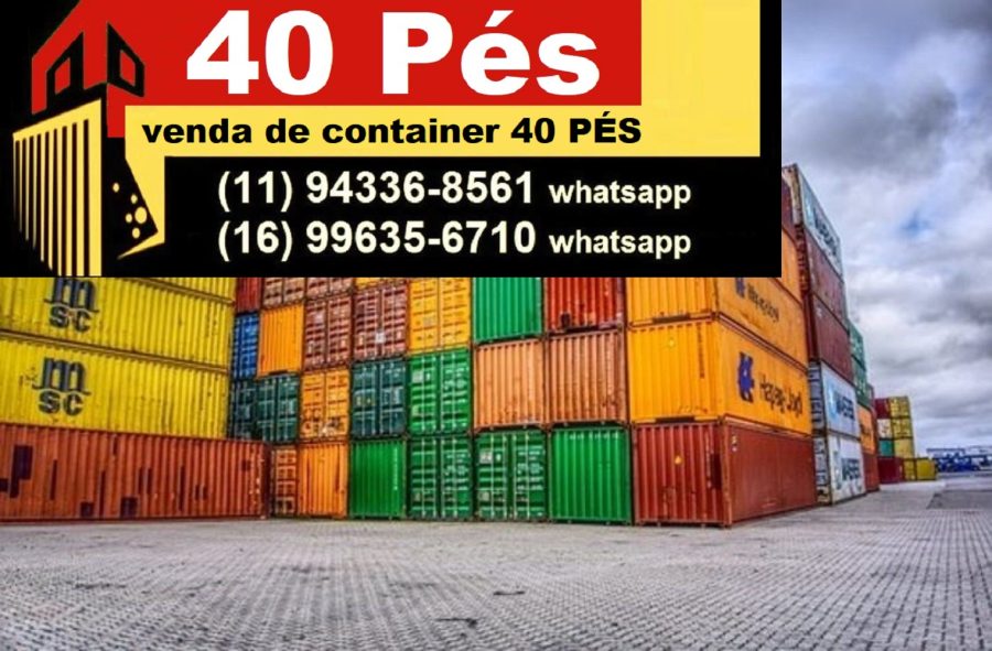 Container 40 PÉS 6 Container 40 Pés Arujá,