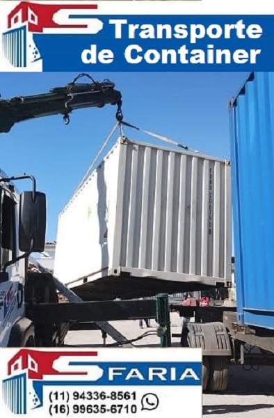 Transporte de container em Cubatão 11 Transporte de containers Santos