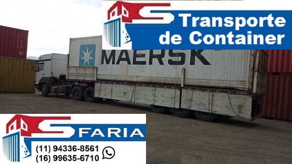 Transporte de container em Cubatão 1 Transporte de container Cubatão SP
