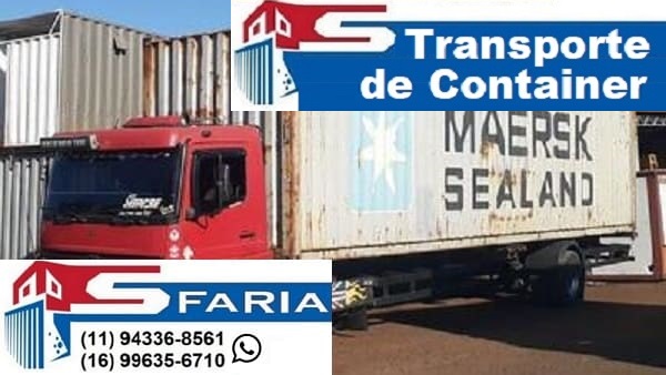 Transporte de container Santos SP 184 Transporte de container Santos SP