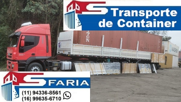 Transporte de container Cubatão SP 154 Transporte de container Cubatão SP