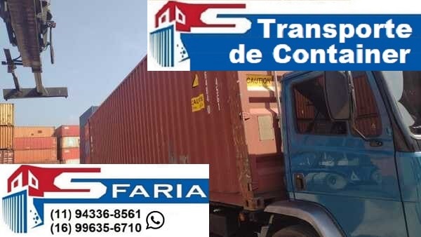 Transporte de container Guarujá SP 169 Transporte de container Cubatão SP